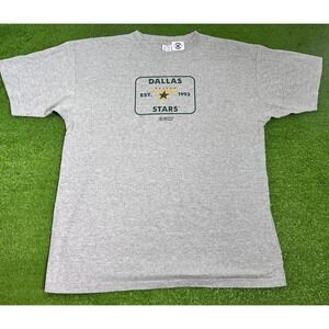 Vintage Dallas Stars Casual T-Shirt 2XL CCM Made in‎ Canada Tee NHL NWOT